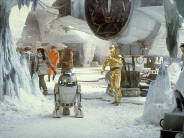 behind the scenes pictures from star wars